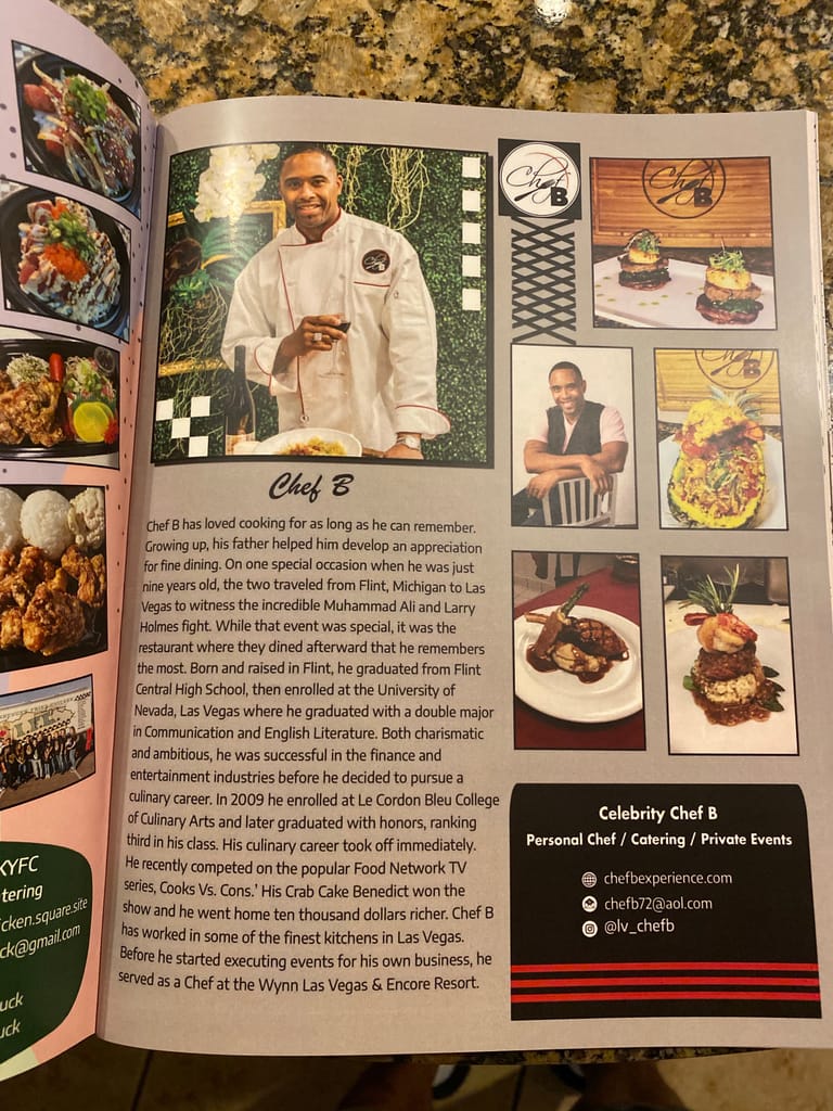 Celebrity Chef B Voted Top In Las Vegas